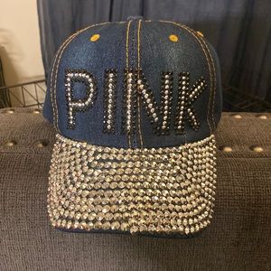 Denim Pink Inspired Hat